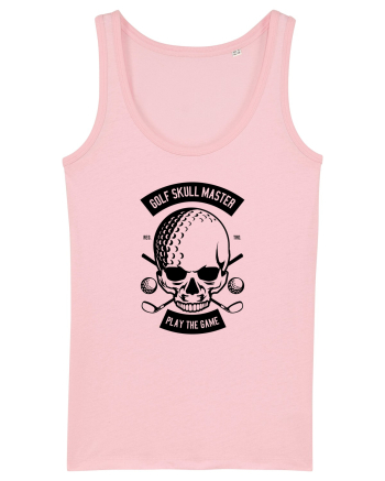 Golf Skull Master Black Cotton Pink