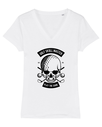 Golf Skull Master Black White