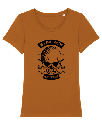Golf Skull Master Black Roasted Orange