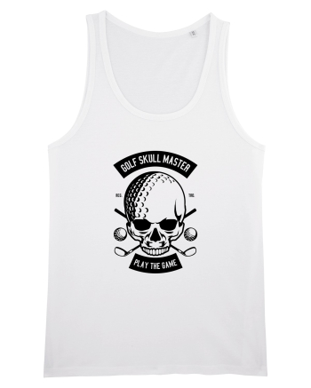 Golf Skull Master Black White