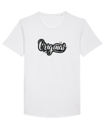 Original Tricou mânecă scurtă guler larg Bărbat Skater