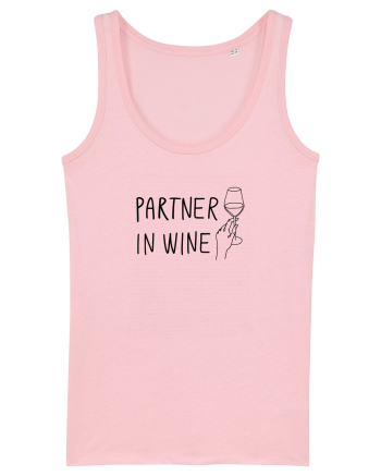 Partner In Wine Cotton Pink