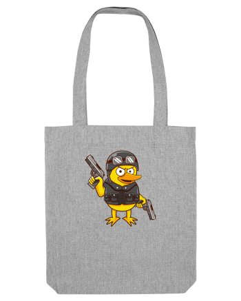 Gangsta Duck Heather Grey