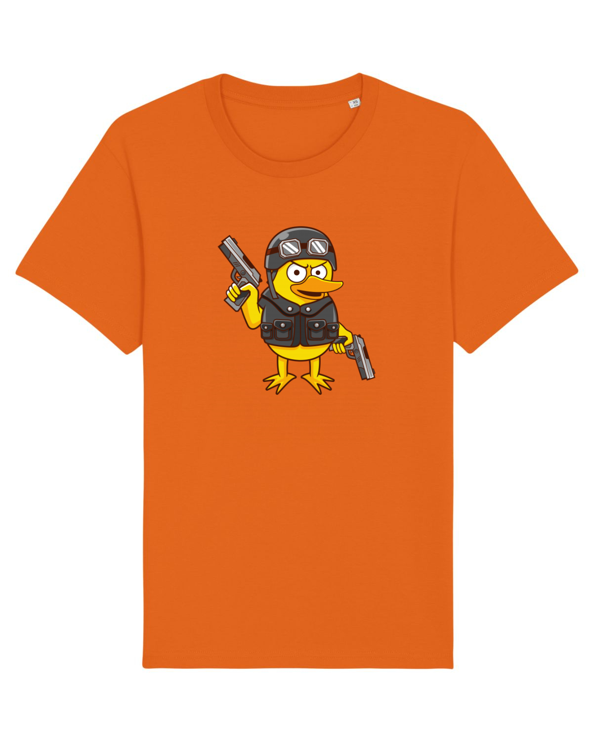 Tricou mânecă scurtă Unisex Rocker Bright Orange