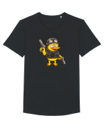 Gangsta Duck Tricou mânecă scurtă guler larg Bărbat Skater