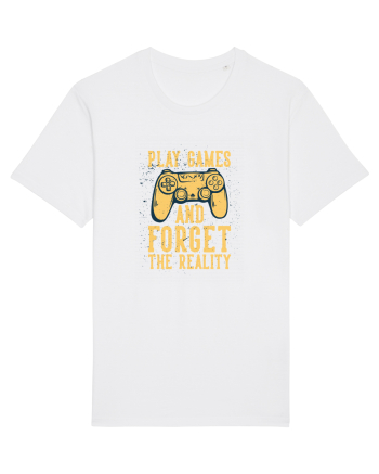 Play Games And Forget The Reality White