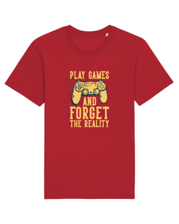 Play Games And Forget The Reality Red