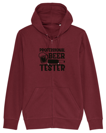 Professional Beer Tester Burgundy