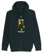 Push Yourself Hanorac cu fermoar Unisex Connector