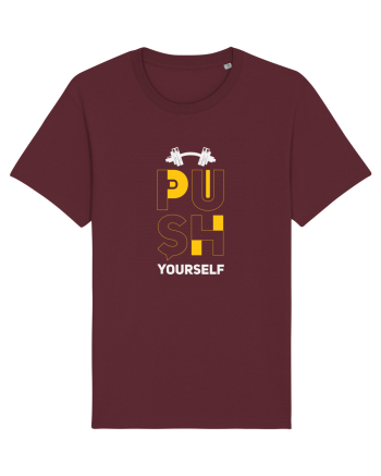 Push Yourself Burgundy