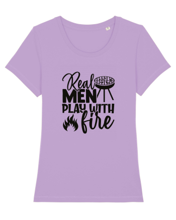 Real Men Play With Fire Lavender Dawn