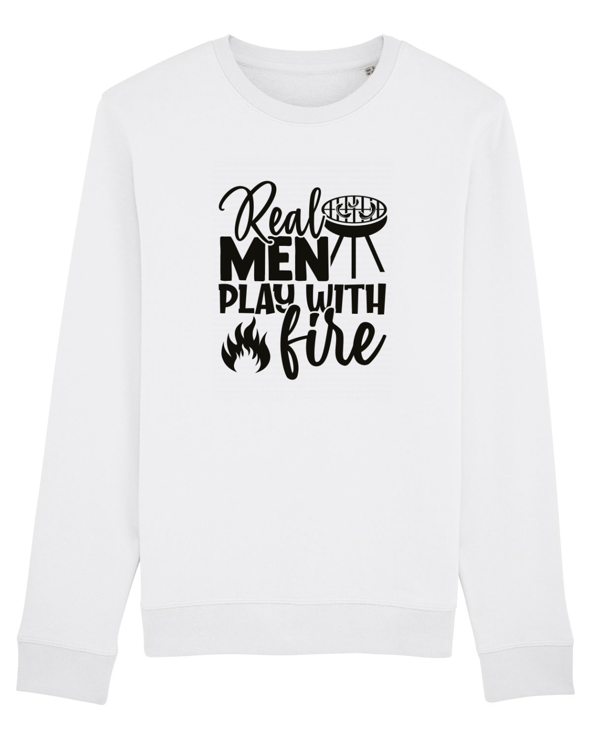 Bluză mânecă lungă Unisex Rise White