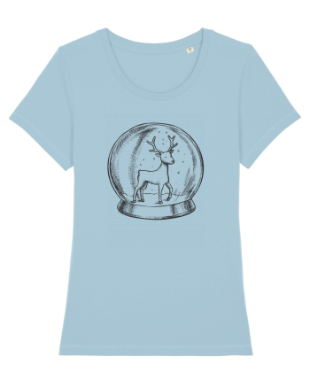 Reindeer Sky Blue