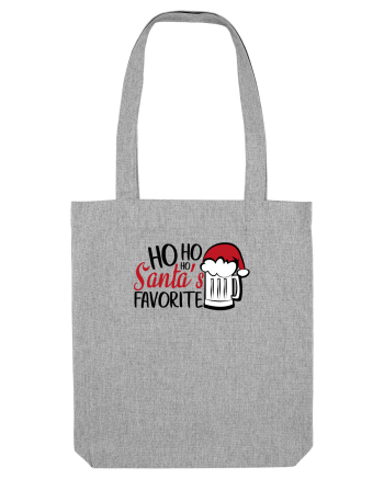 Ho Ho Ho Santa's Favorite Heather Grey