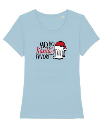 Ho Ho Ho Santa's Favorite Sky Blue