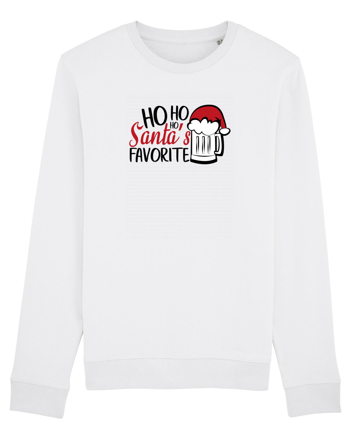 Bluză mânecă lungă Unisex Rise White