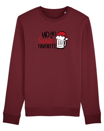 Ho Ho Ho Santa's Favorite Burgundy