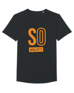 So What!! Tricou mânecă scurtă guler larg Bărbat Skater