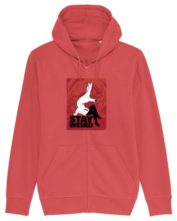 Stay Weird Carmine Red