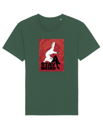 Stay Weird Bottle Green