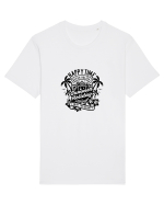 Happy Time Holiday Black Tricou mânecă scurtă Unisex Rocker