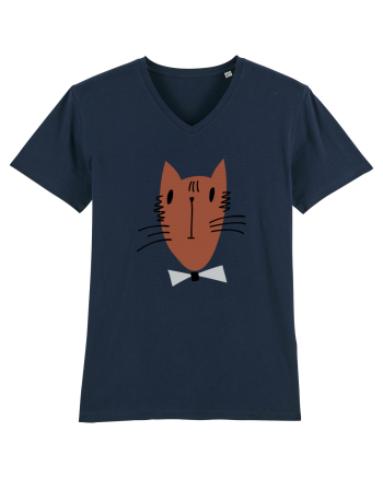 Stylish Cat French Navy