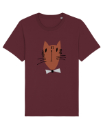 Stylish Cat Tricou mânecă scurtă Unisex Rocker
