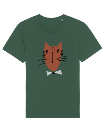 Stylish Cat Bottle Green