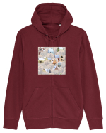 Tablou De Iarna Hanorac cu fermoar Unisex Connector
