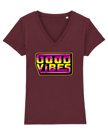 Good Vibes Burgundy