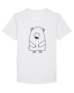 Teddy Tricou mânecă scurtă guler larg Bărbat Skater