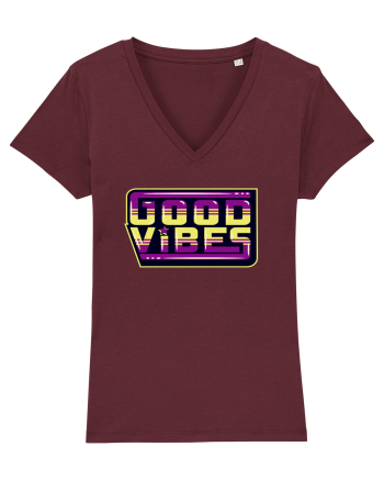 Good Vibes Burgundy