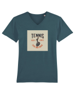 Tennis Tricou mânecă scurtă guler V Bărbat Presenter