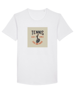 Tennis Tricou mânecă scurtă guler larg Bărbat Skater