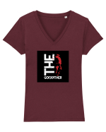 The Godfather Tricou mânecă scurtă guler V Damă Evoker