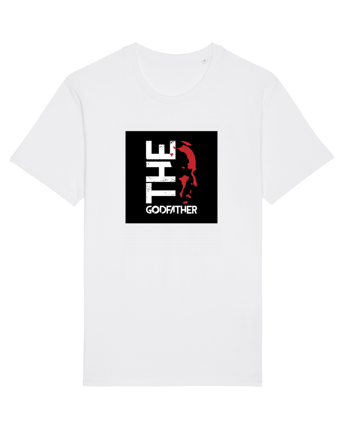 Tricou mânecă scurtă Unisex Rocker White