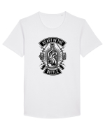 Heart in the Bottle Black Tricou mânecă scurtă guler larg Bărbat Skater