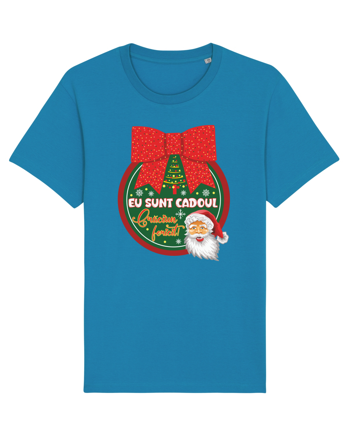 Tricou mânecă scurtă Unisex Rocker Azur