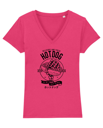 Hot Dog Skeleton Black Raspberry
