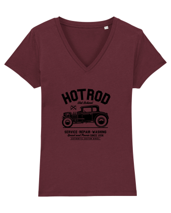 Hot Rod Black Old School Black Burgundy