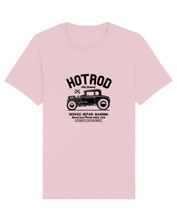 Hot Rod Black Old School Black Cotton Pink