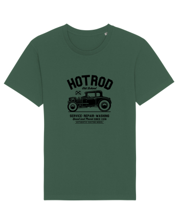 Hot Rod Black Old School Black Bottle Green
