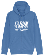 RUN Hanorac cu fermoar Unisex Connector