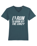 RUN Tricou mânecă scurtă guler V Bărbat Presenter
