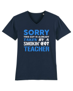 TEACHER Tricou mânecă scurtă guler V Bărbat Presenter