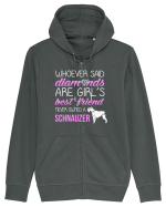 SCHNAUZER Hanorac cu fermoar Unisex Connector