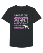SCHNAUZER Tricou mânecă scurtă guler larg Bărbat Skater