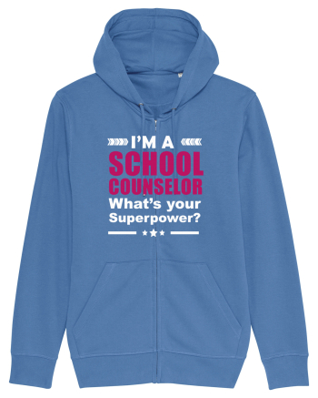 SCHOOL COUNSELOR Bright Blue