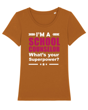 SCHOOL COUNSELOR Roasted Orange