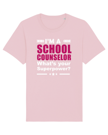 SCHOOL COUNSELOR Cotton Pink